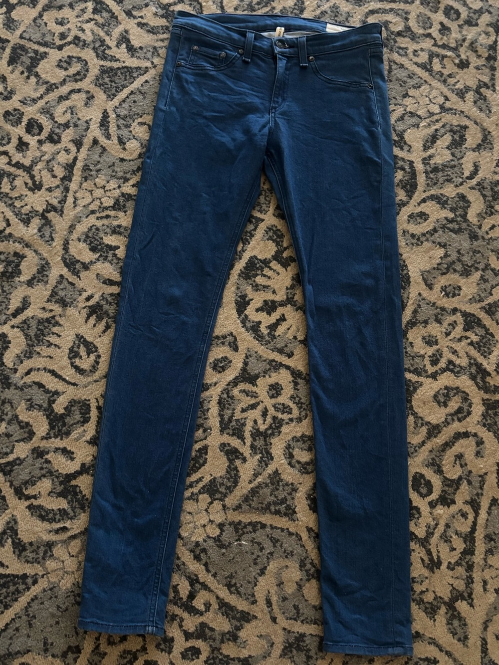 rag & bone Deep Indigo Skinny Jeans 👖
